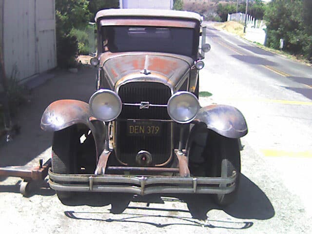 1931 Buick Victoria, before restoration